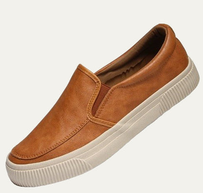 Men's Chic Leather Slip On Loafers Shoes