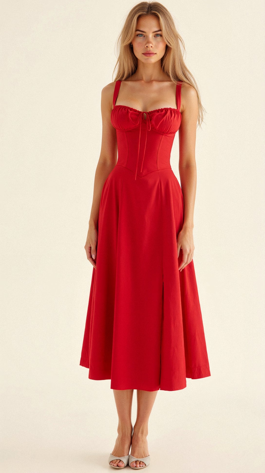 Slim Fit Women's Bodycon Mid Length Dress