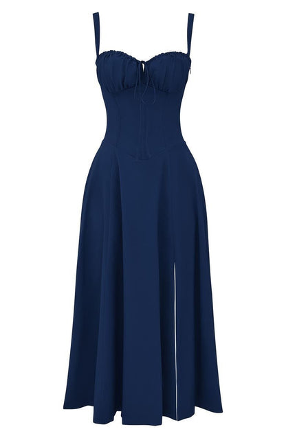 Chic Ladies Floral Midi Sundress