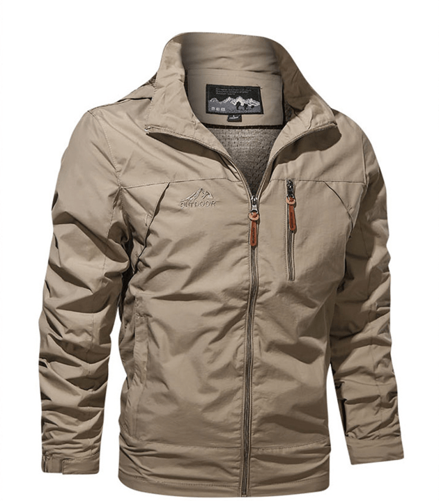 Waterproof Windbreaker Mens Coat - Breathable Lightweight