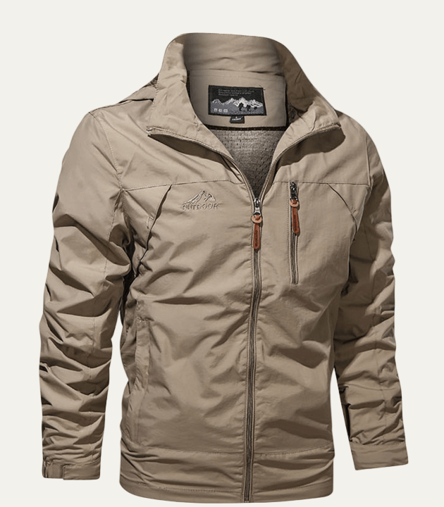 Tough Waterproof Men's Outdoor Zip Jacket