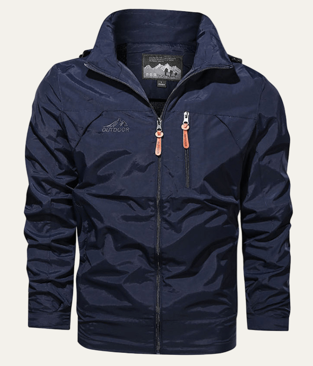 Tough Waterproof Men's Outdoor Zip Jacket