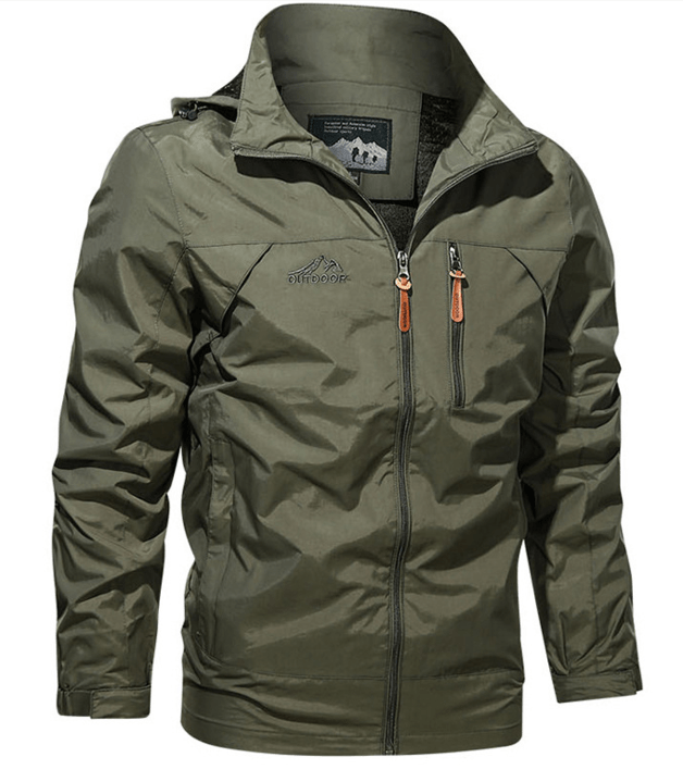 Waterproof Windbreaker Mens Coat - Breathable Lightweight