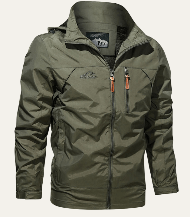 Tough Waterproof Men's Outdoor Zip Jacket