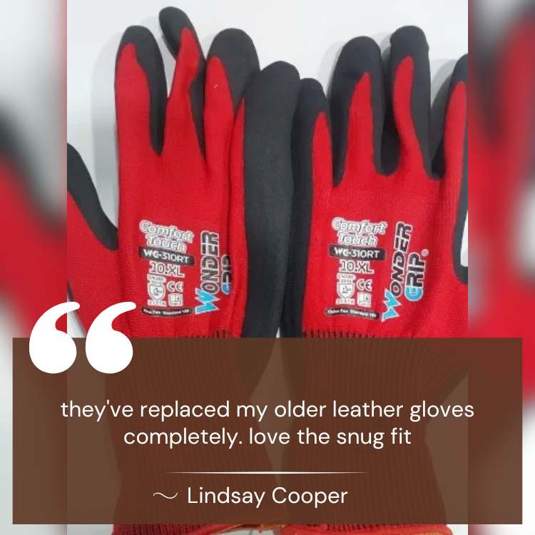 Durable Water Resistant Garden Gloves