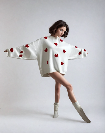 Relaxed Fit Women's Cozy Sweater
