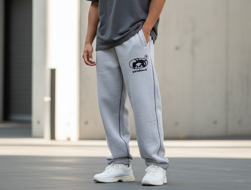 Classic Striped Relaxed Fit Sweatpants - OutfitLondon
