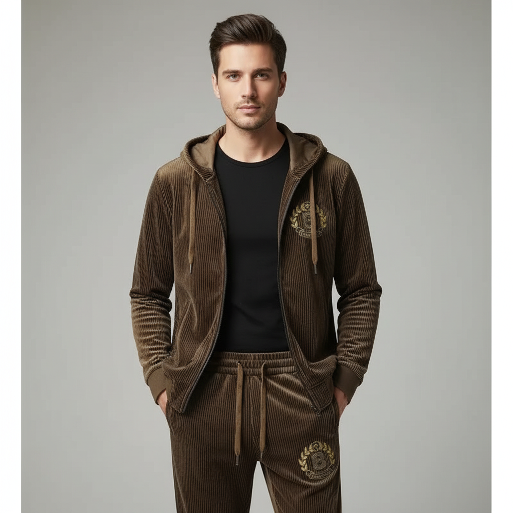 Premium Mens Soft Hooded Tracksuit - OutfitLondon