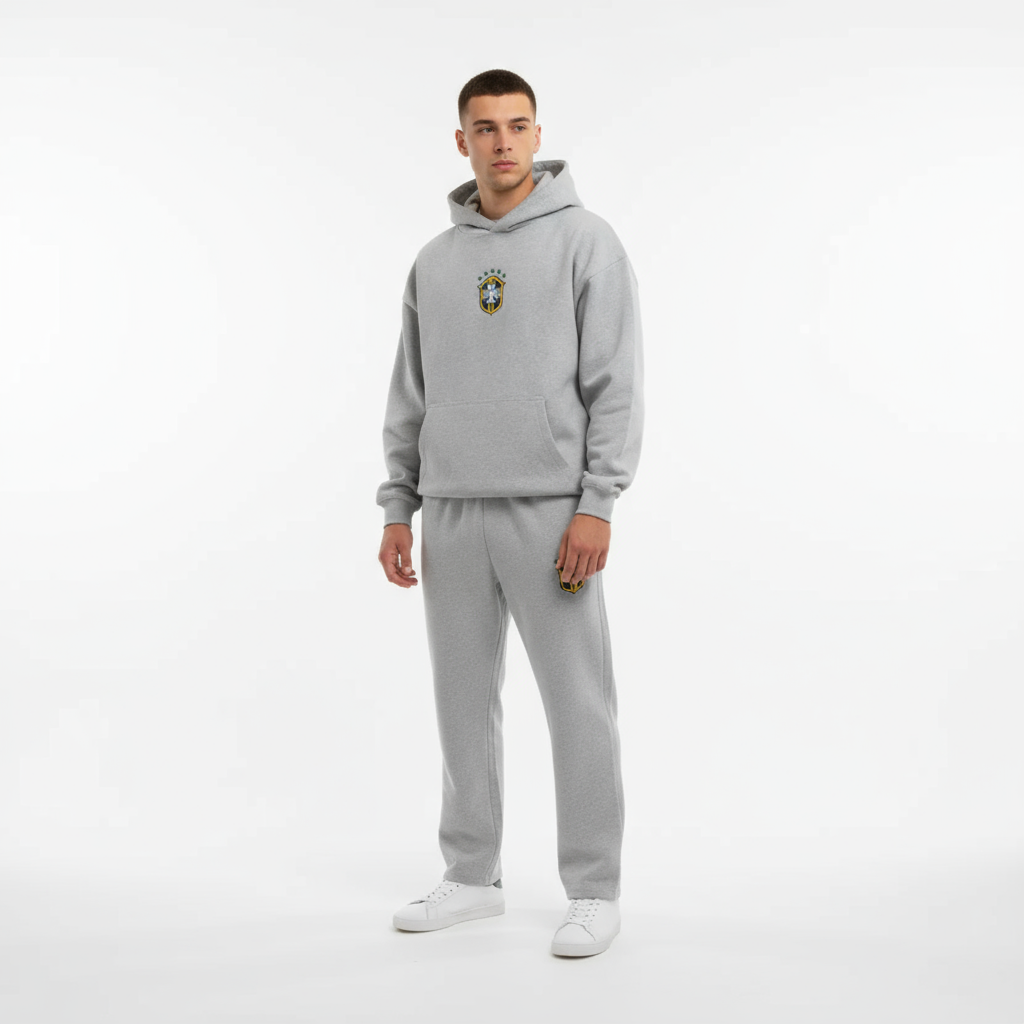 Casual 2-Piece Athletic Tracksuit Set - OutfitLondon