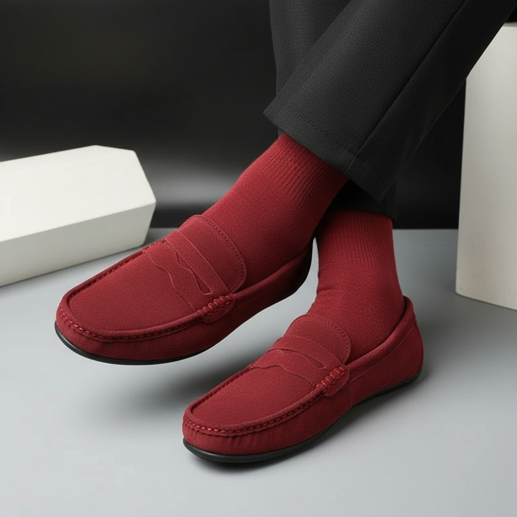 Men's Suede Classic Loafers