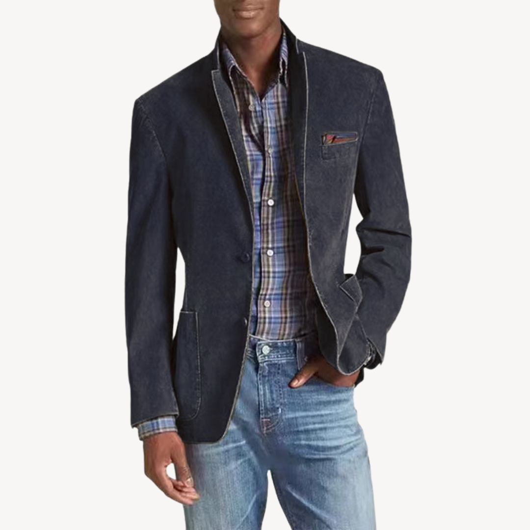 Rugged Quilted Mens Winter Jacket