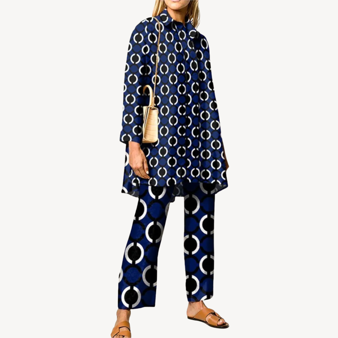 Geometric Pattern Matching Outfit