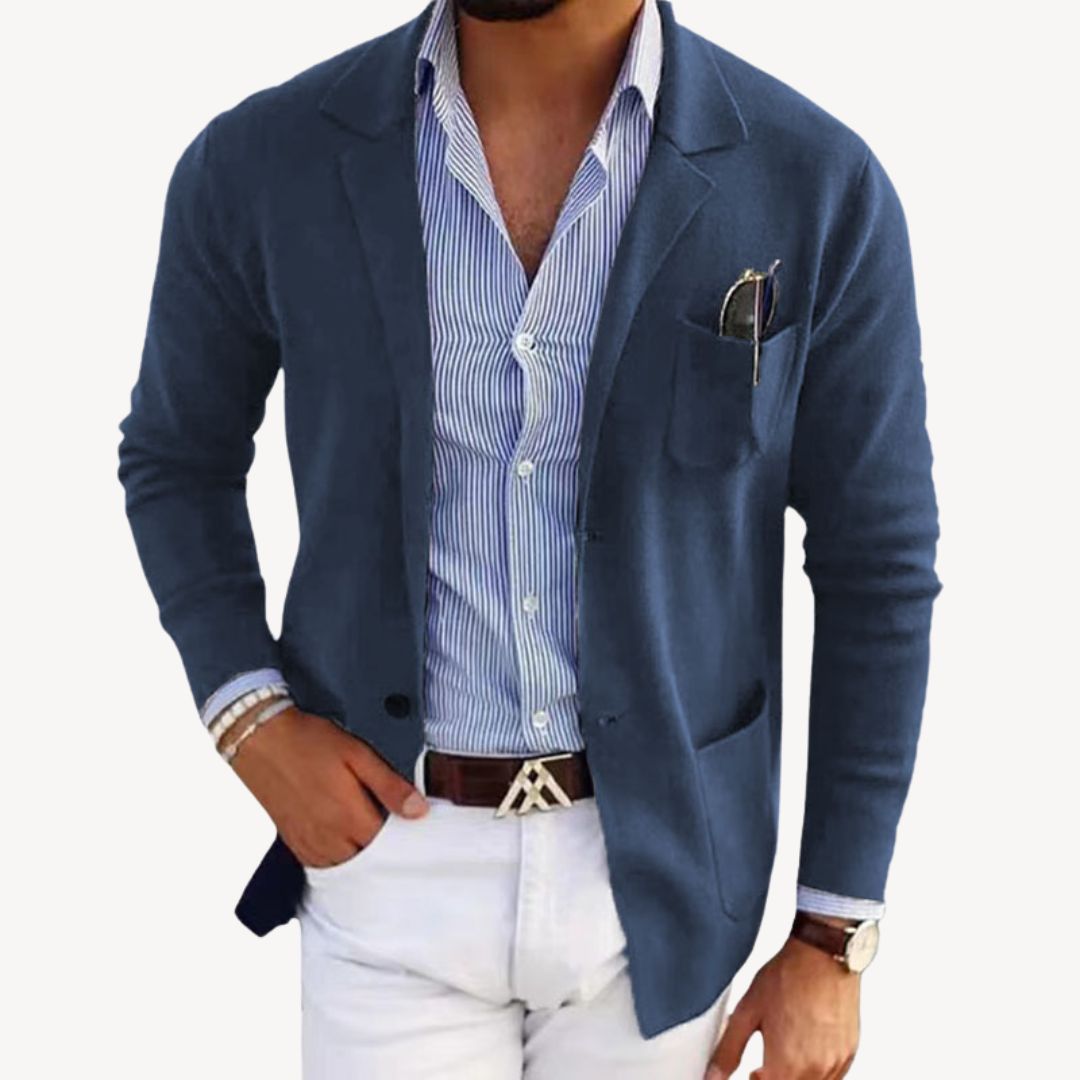 Classic Fit Men's Knit Jacket