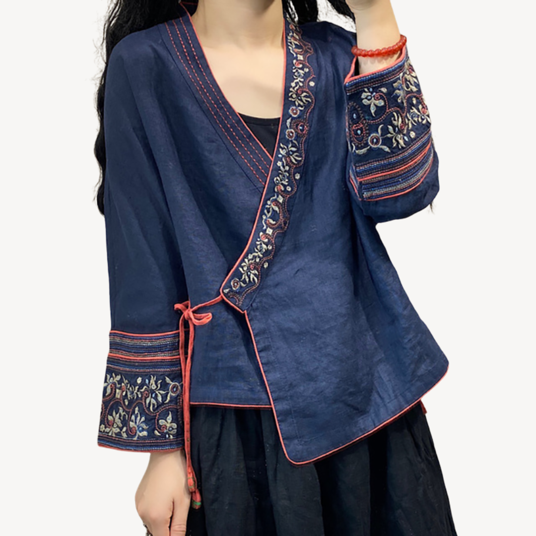 Ladies Floral Lightweight Kimono Coat