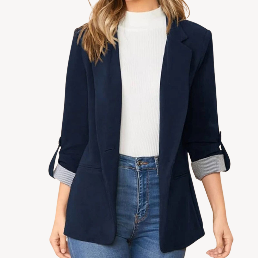 Relaxed Fit Short Sleeve Women's Jacket