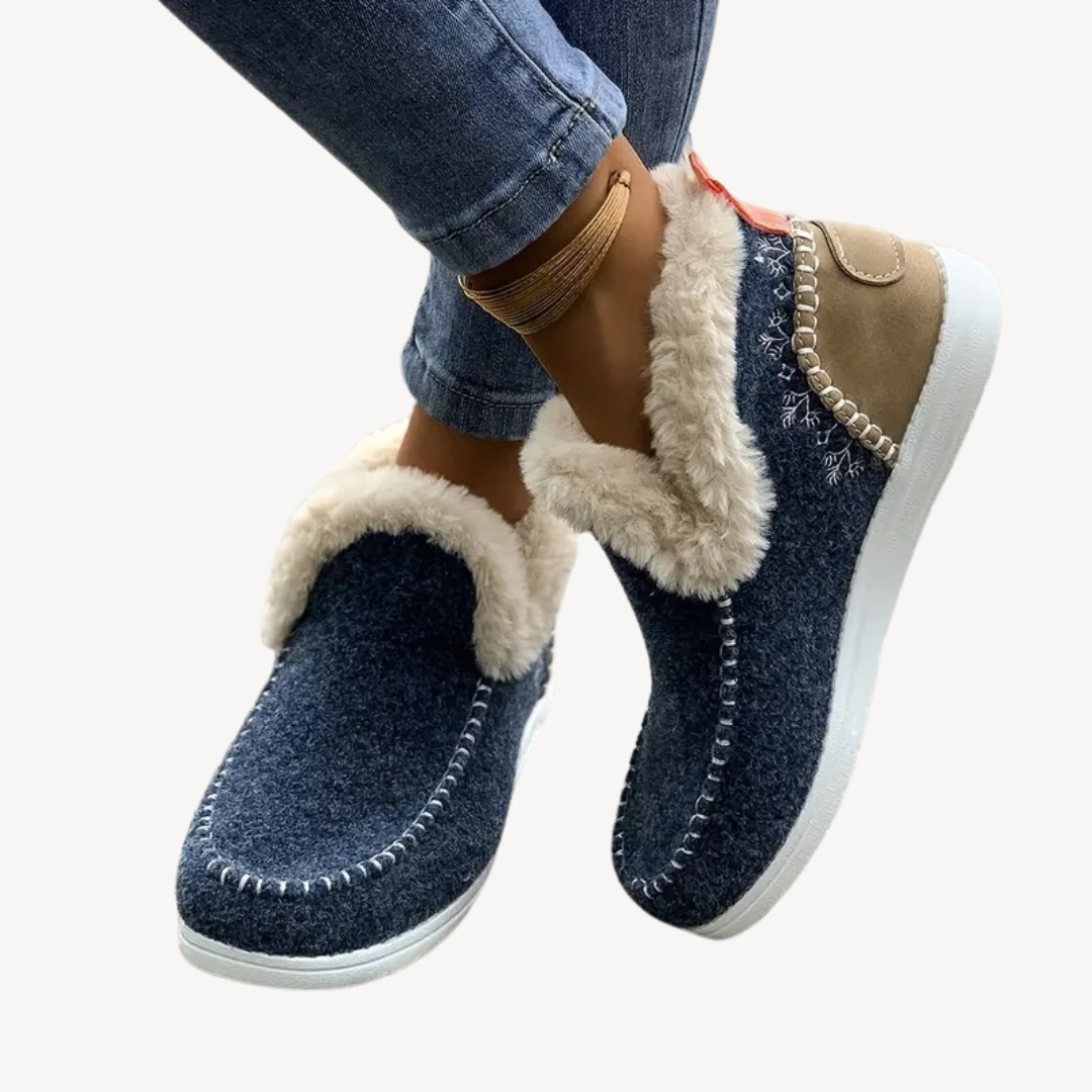 Warm Comfortable Slip-On Shoes for Women