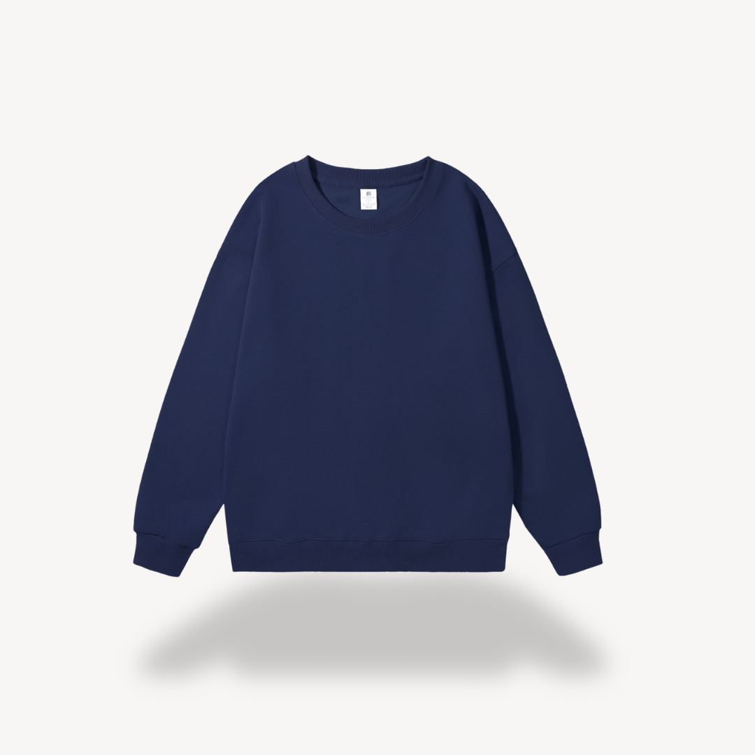 Soft Casual Fleece Pullover Sweatshirt