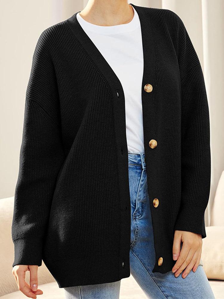 Soft Women's Oversized Open Cardigan Sweater