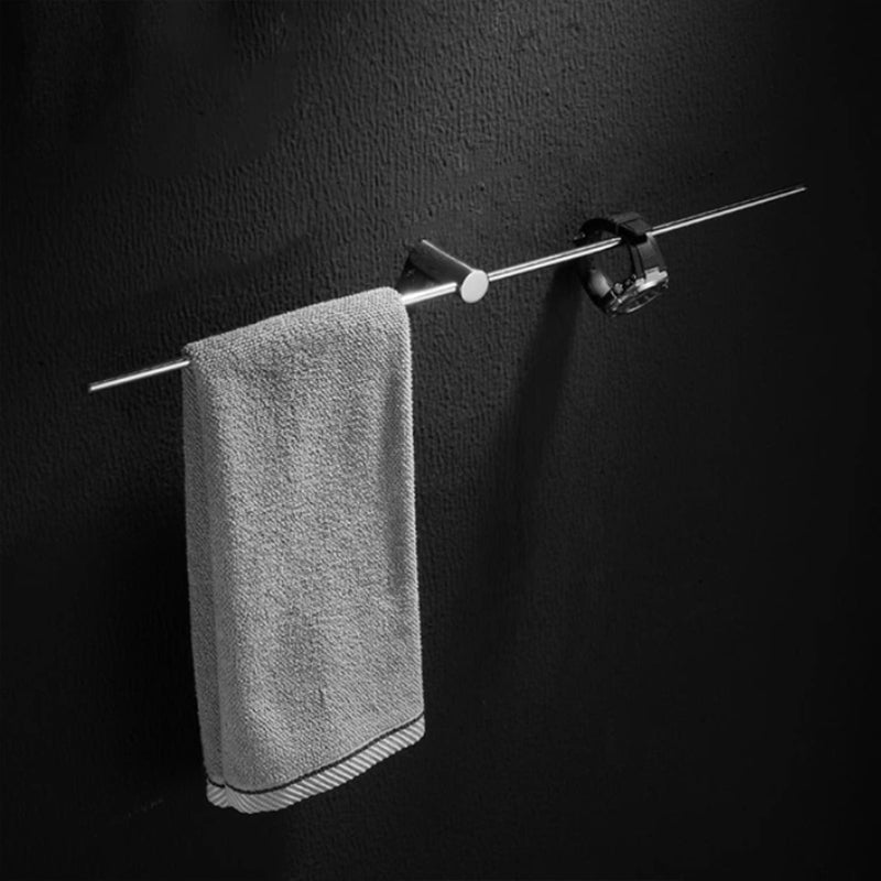 Modern Chrome Bathroom Towel Rack