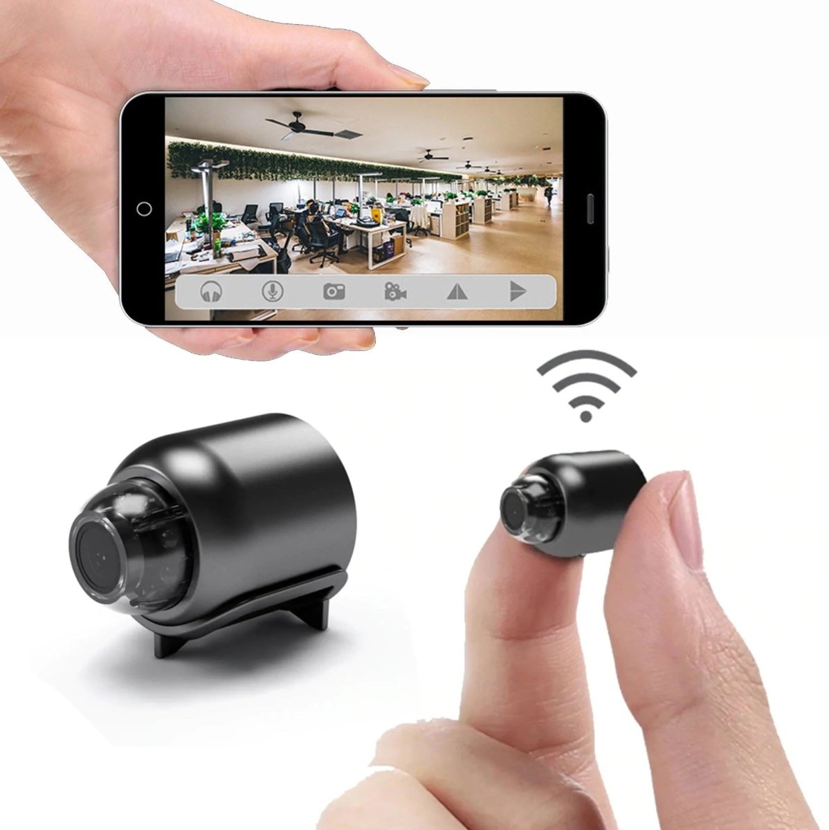 Compact Night Vision Security Camera with HD - OutfitLondon