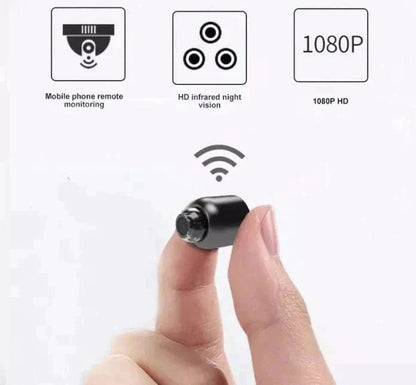 Compact Night Vision Security Camera with HD