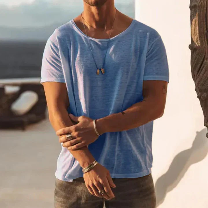Casual Fit Crew Neck Tee Shirt