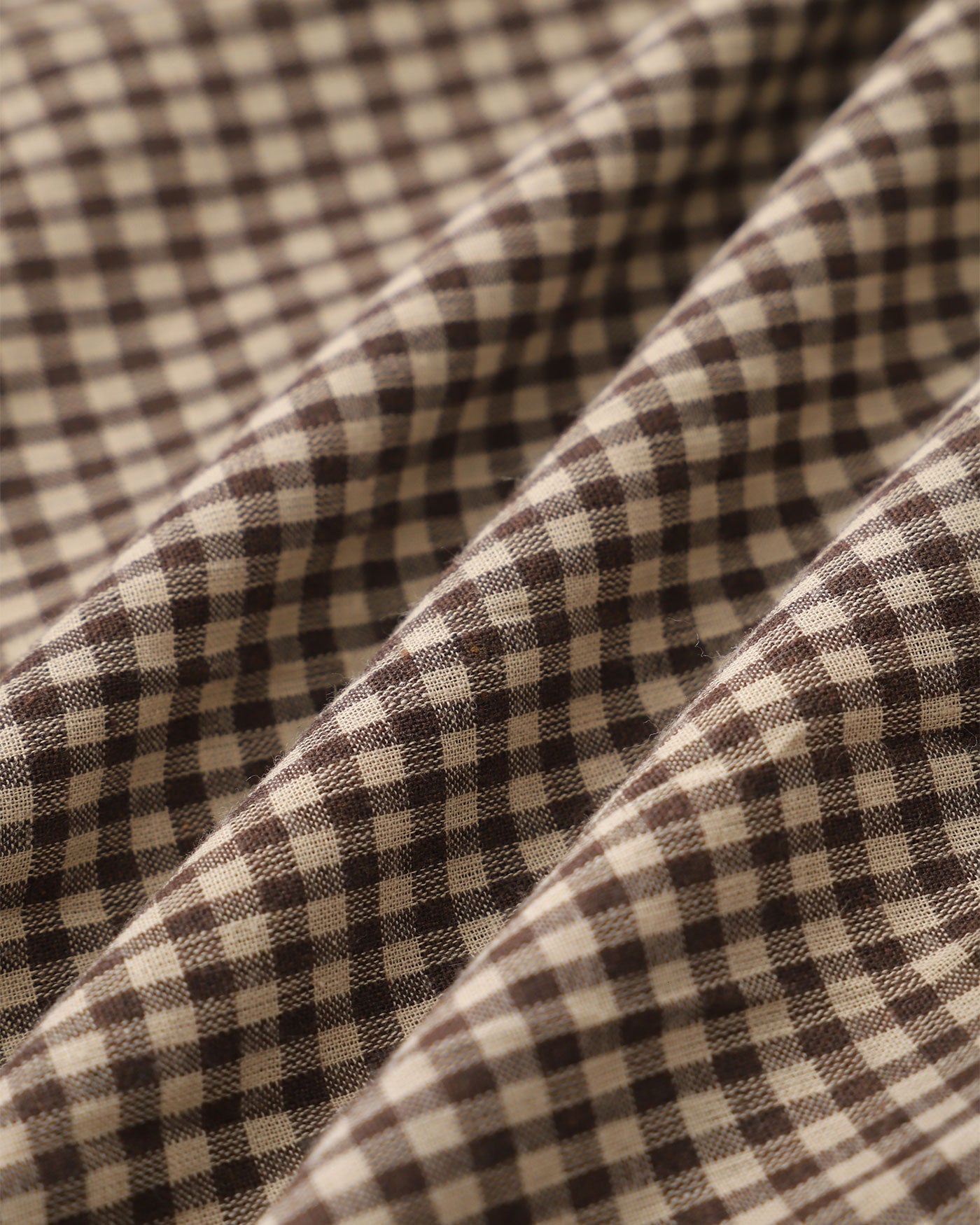 Noelle | Pleated Fit Brown Plaid Ladies Day Midi Dress