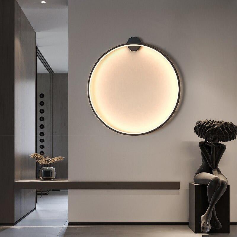 Classic Round Wall Light for Living Rooms