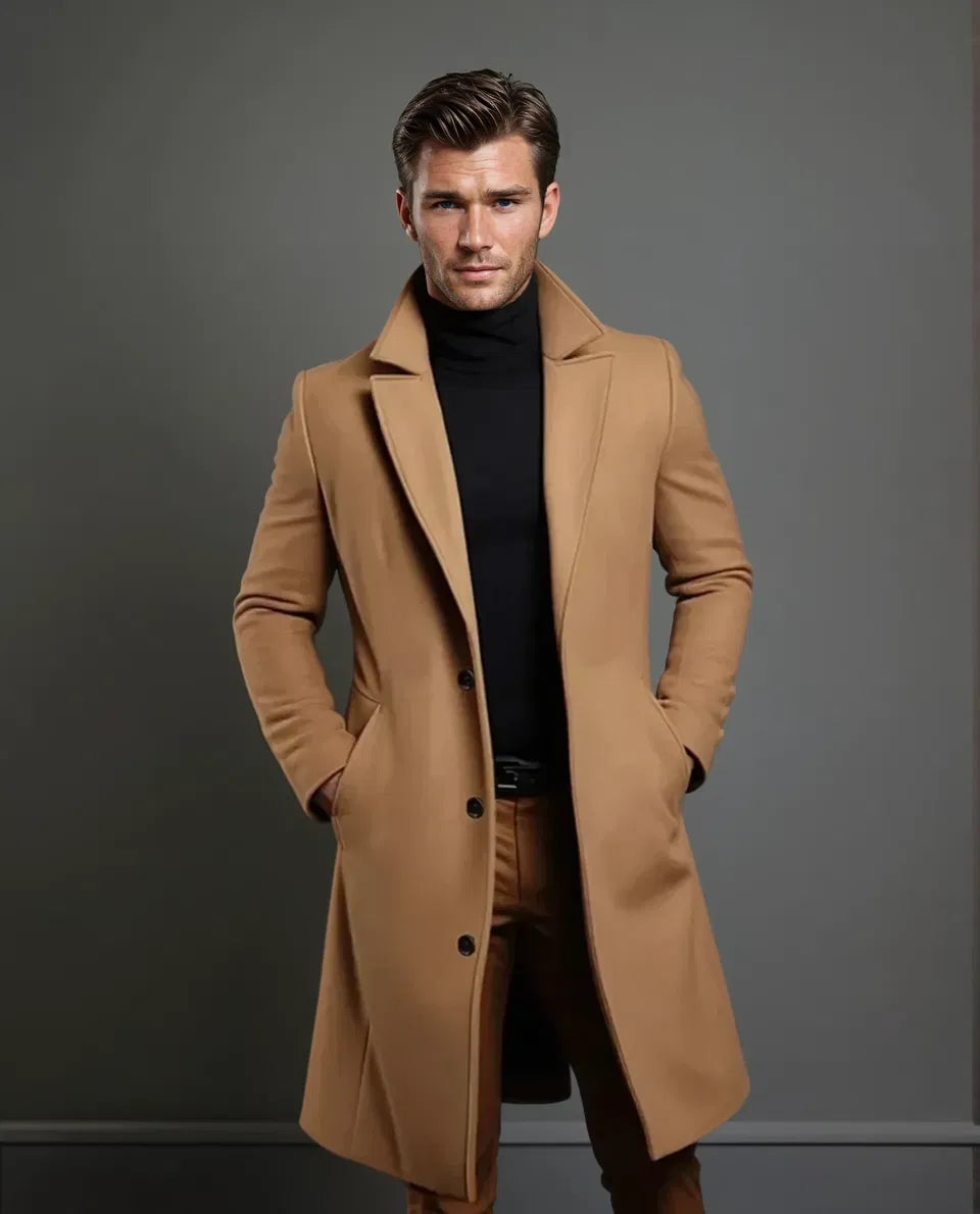 Warm Men's Long Parka Coat - OutfitLondon