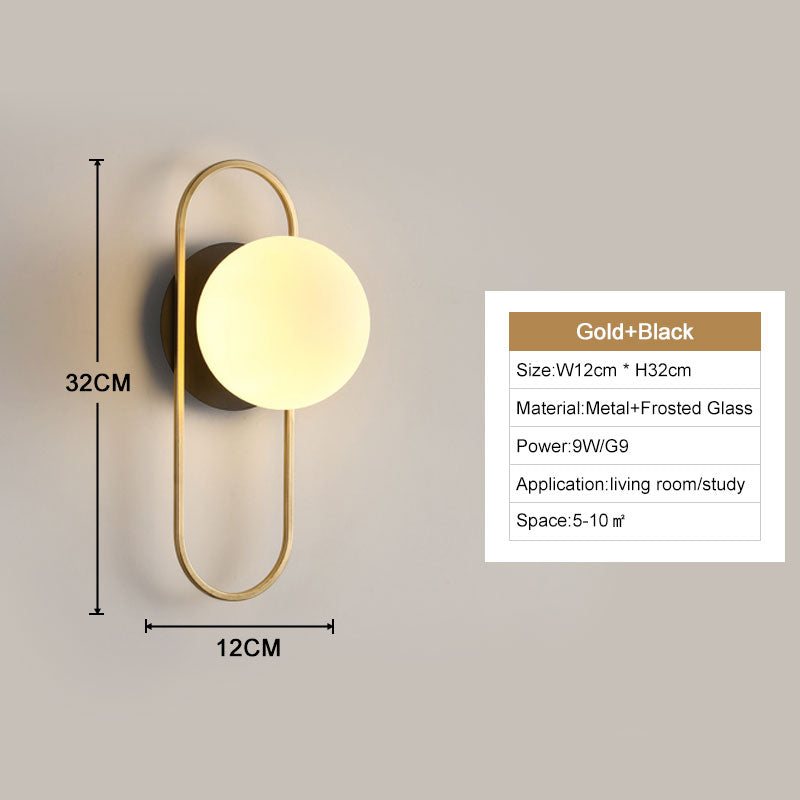 Modern LED Indoor Wall Light Fixtures for Home