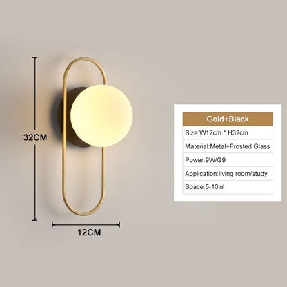 Modern LED Indoor Wall Light Fixtures for Home