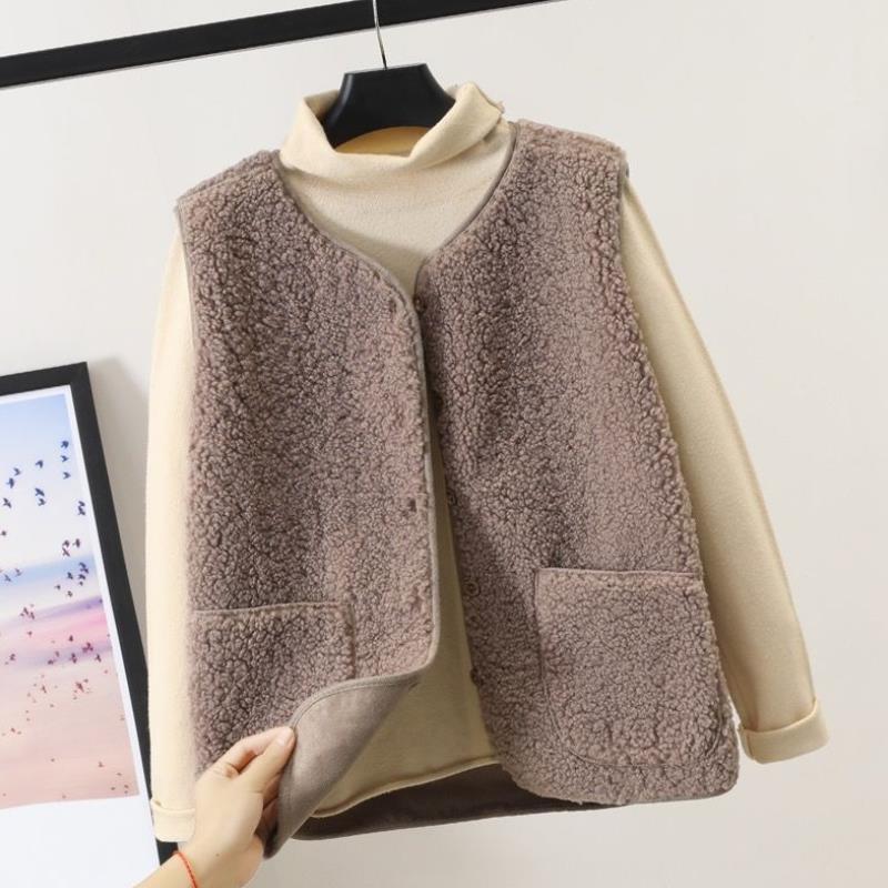 Women's Casual Loose Fit Open Vest
