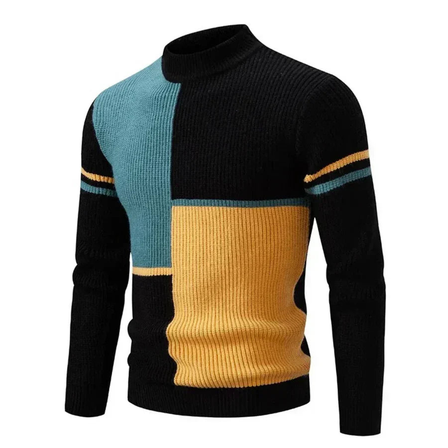 Men's Graphic Crew Neck Sweater