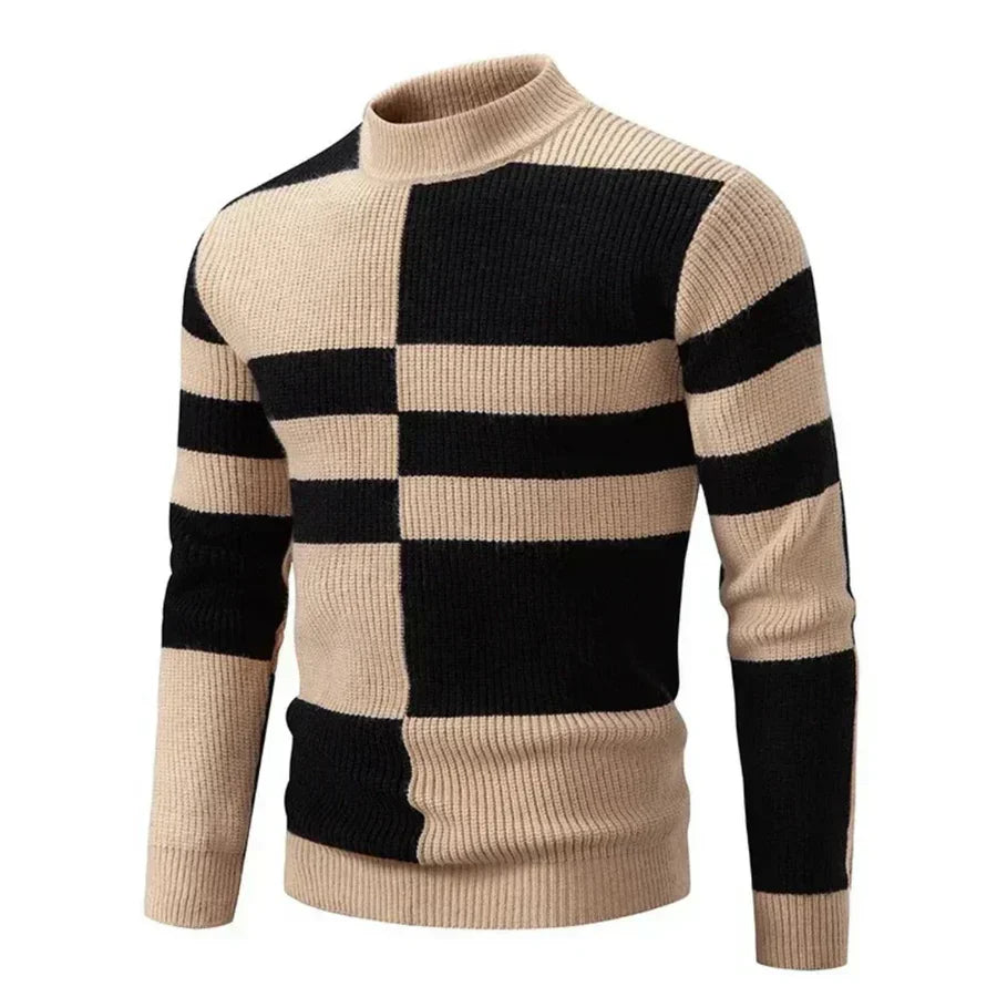 Men's Graphic Crew Neck Sweater