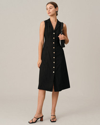 Olivia | V-Neck Tunic Midi Dress Mother of the Bride Outfits