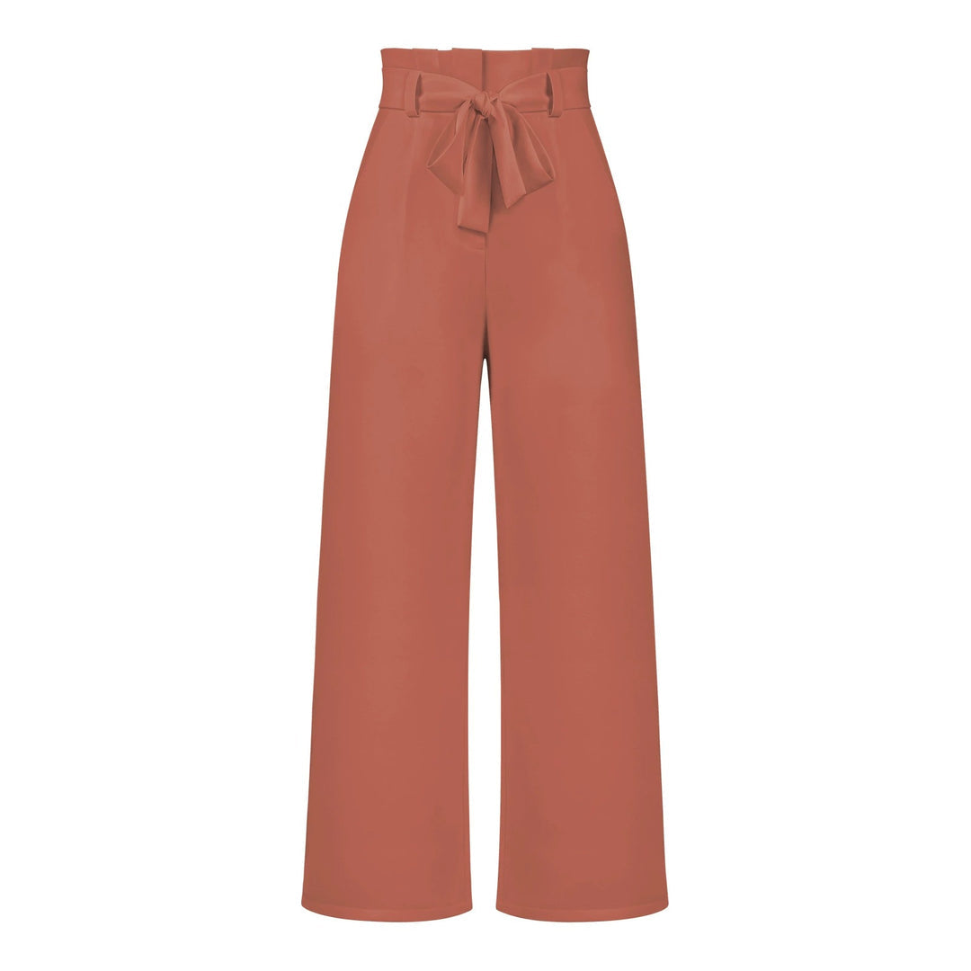 Elegant High Waisted Wide Leg Pants for Women