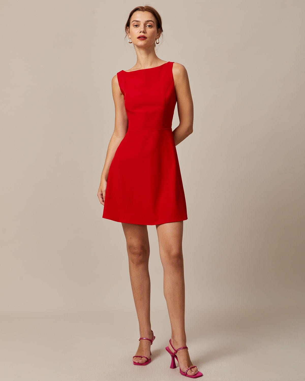 Opal | Fitted Sleeveless Mini Dress Ladies Day Dresses