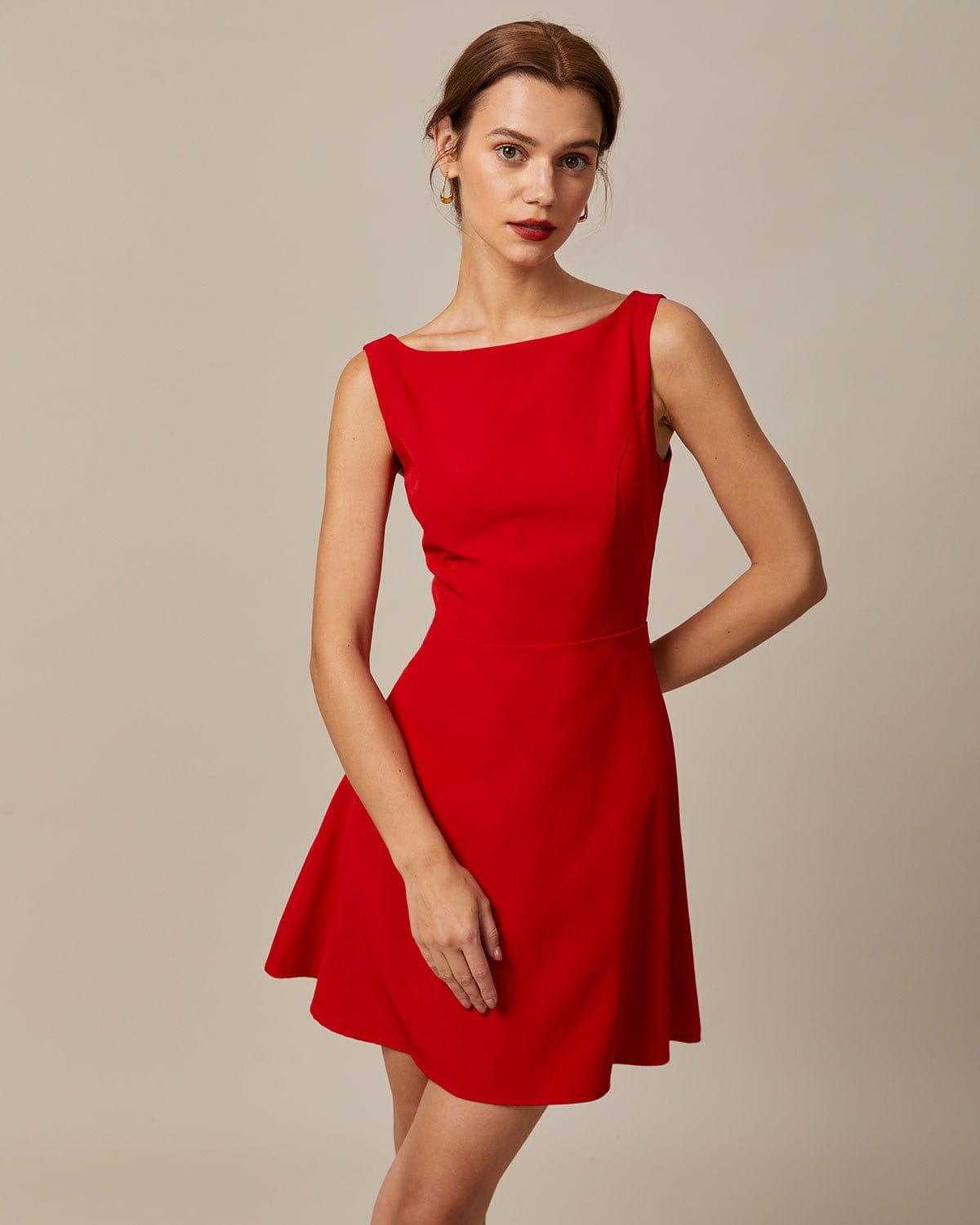Opal | Fitted Sleeveless Mini Dress Ladies Day Dresses