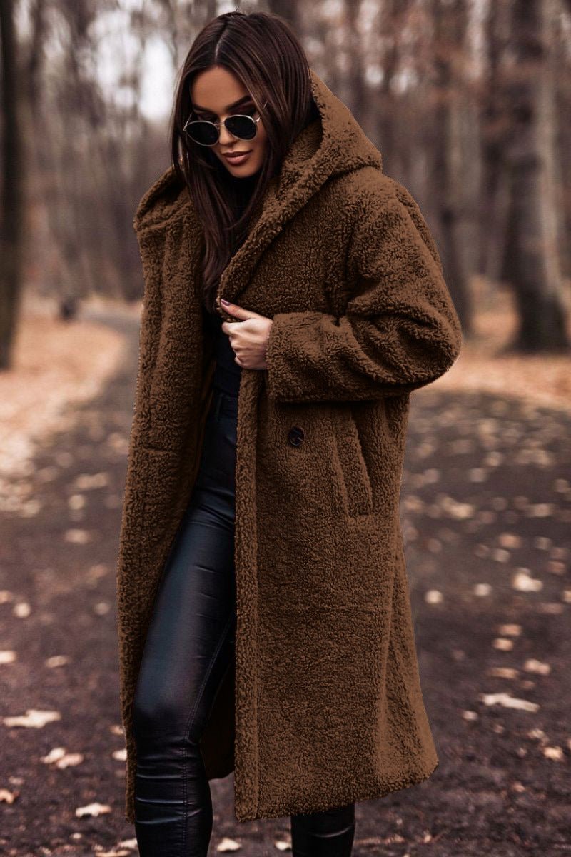 Slim Fit Women's Waterproof Parka Coat