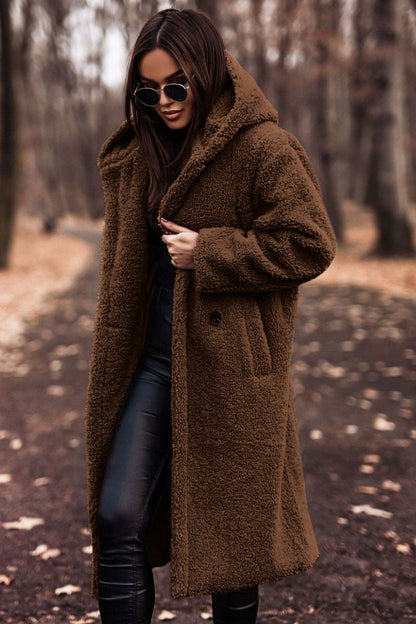 Slim Fit Women's Waterproof Parka Coat
