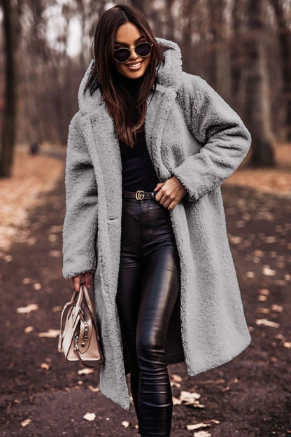 Slim Fit Women's Waterproof Parka Coat