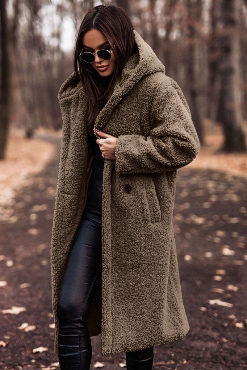 Slim Fit Women's Waterproof Parka Coat