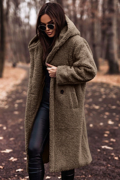 Slim Fit Women's Waterproof Parka Coat