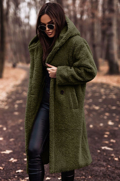 Slim Fit Women's Waterproof Parka Coat