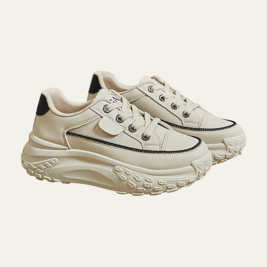 Women's Comfortable Low Top Casual Sneakers - OutfitLondon