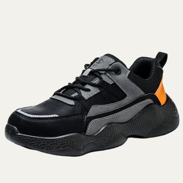 Men's Breathable Athletic Lace Up Sneakers