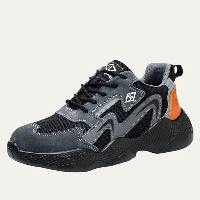 Men's Breathable Athletic Lace Up Sneakers