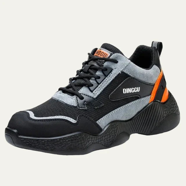 Men's Breathable Athletic Lace Up Sneakers