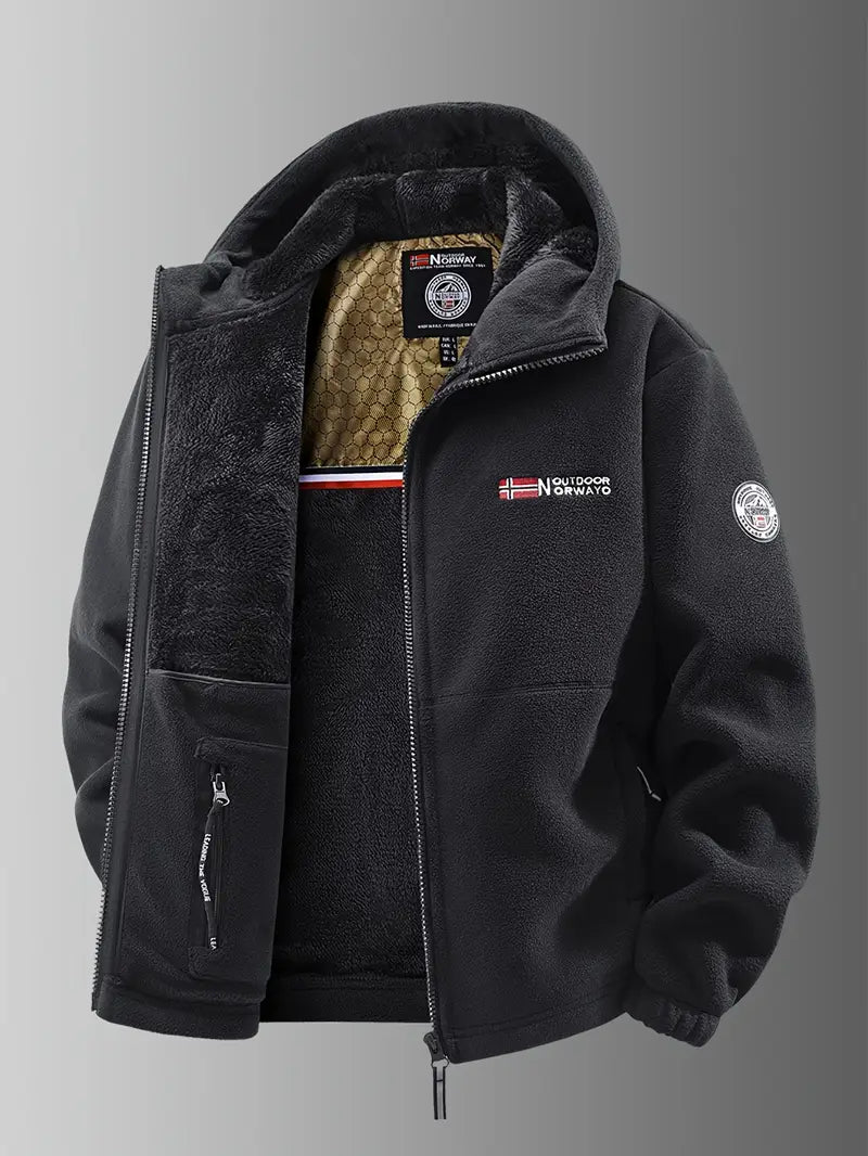 Insulated Mens Winter Coat - Warm and Durable Outerwear - OutfitLondon