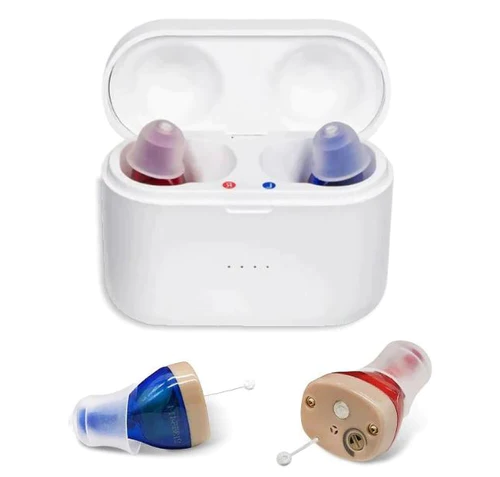 Discreet Rechargeable Hearing Amplifiers (Pair) - OutfitLondon